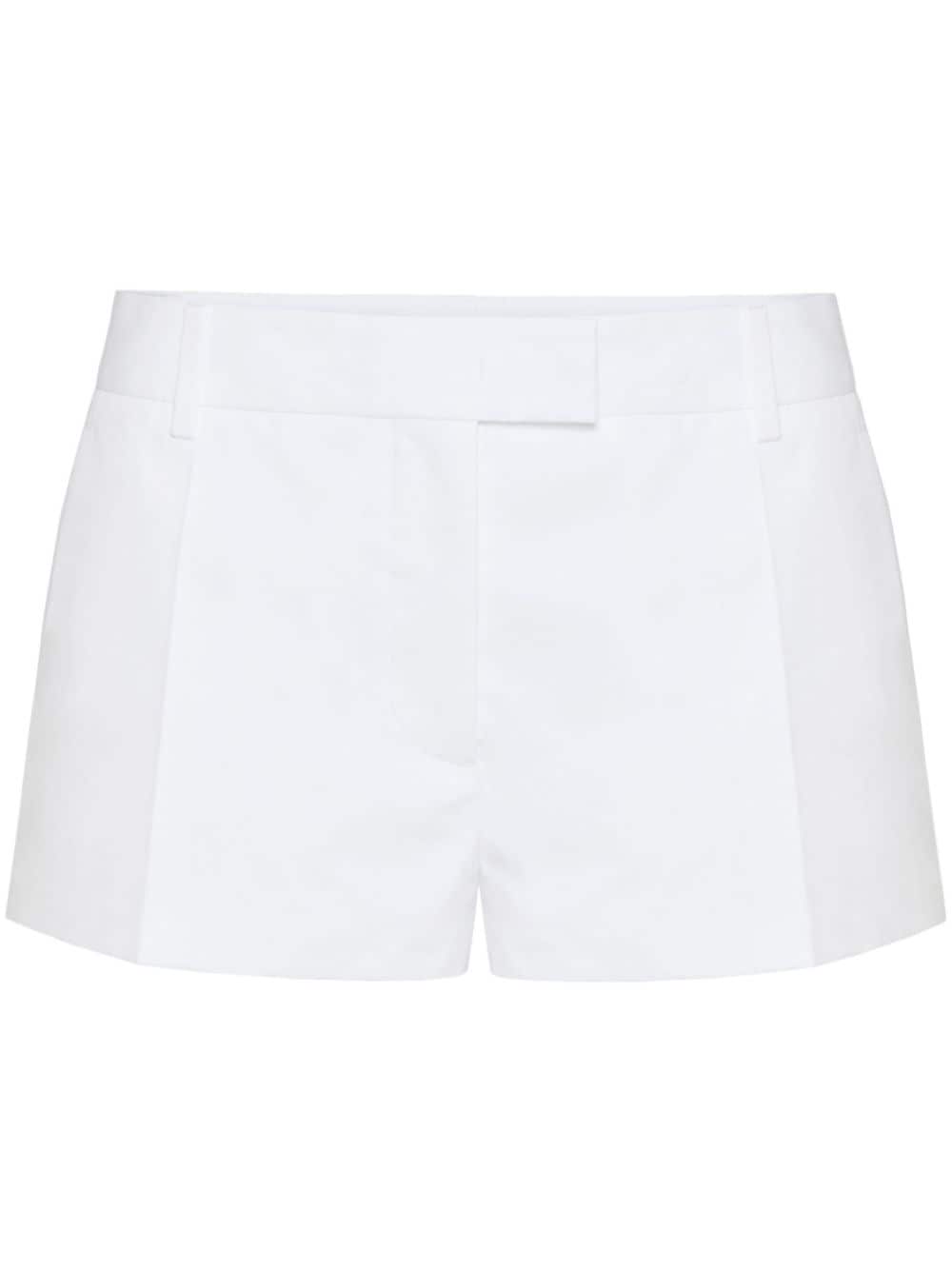 Valentino Garavani tailored cotton shorts - White von Valentino Garavani