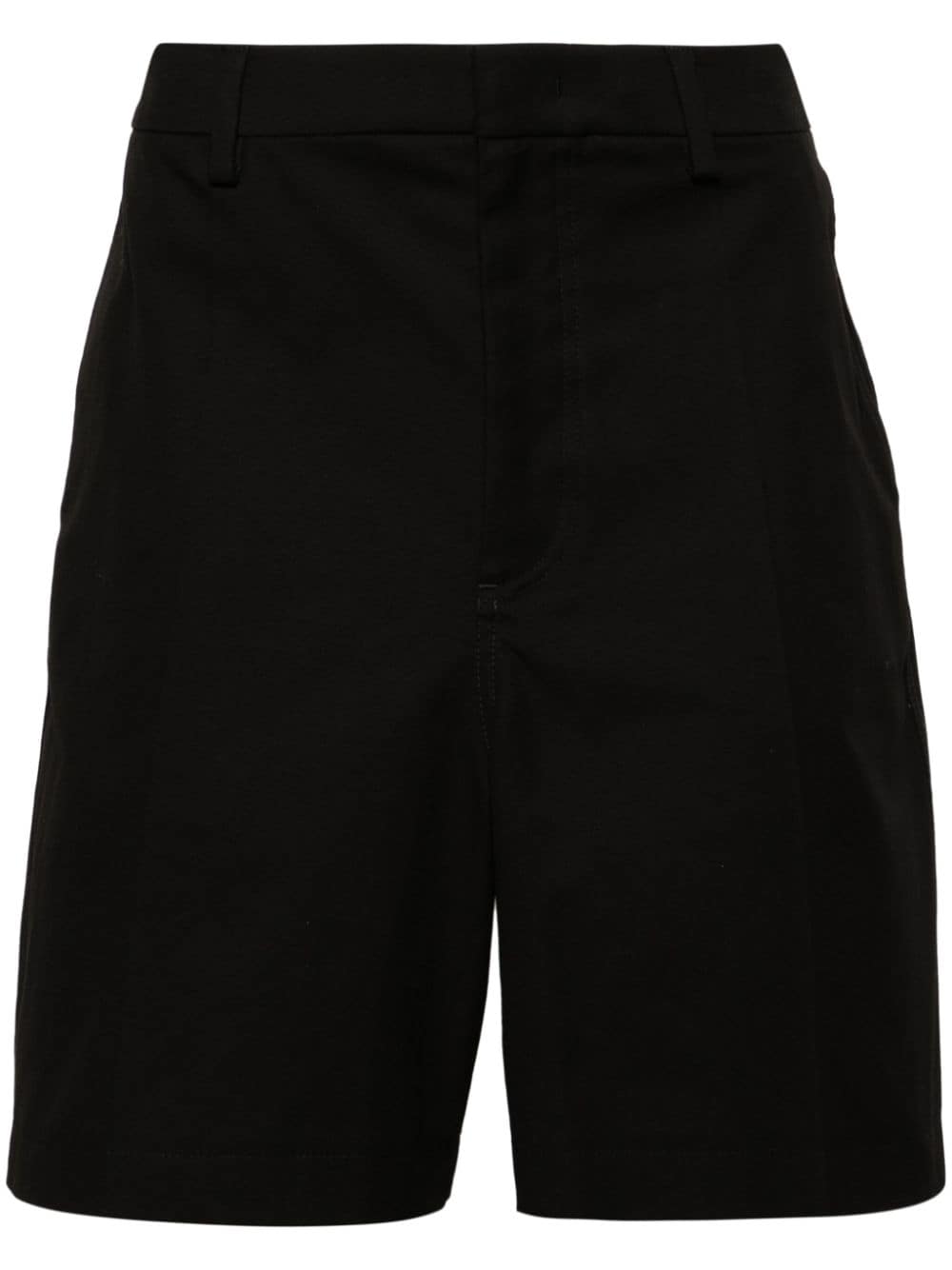 Valentino Garavani tailored stretch-cotton chino shorts - Black von Valentino Garavani