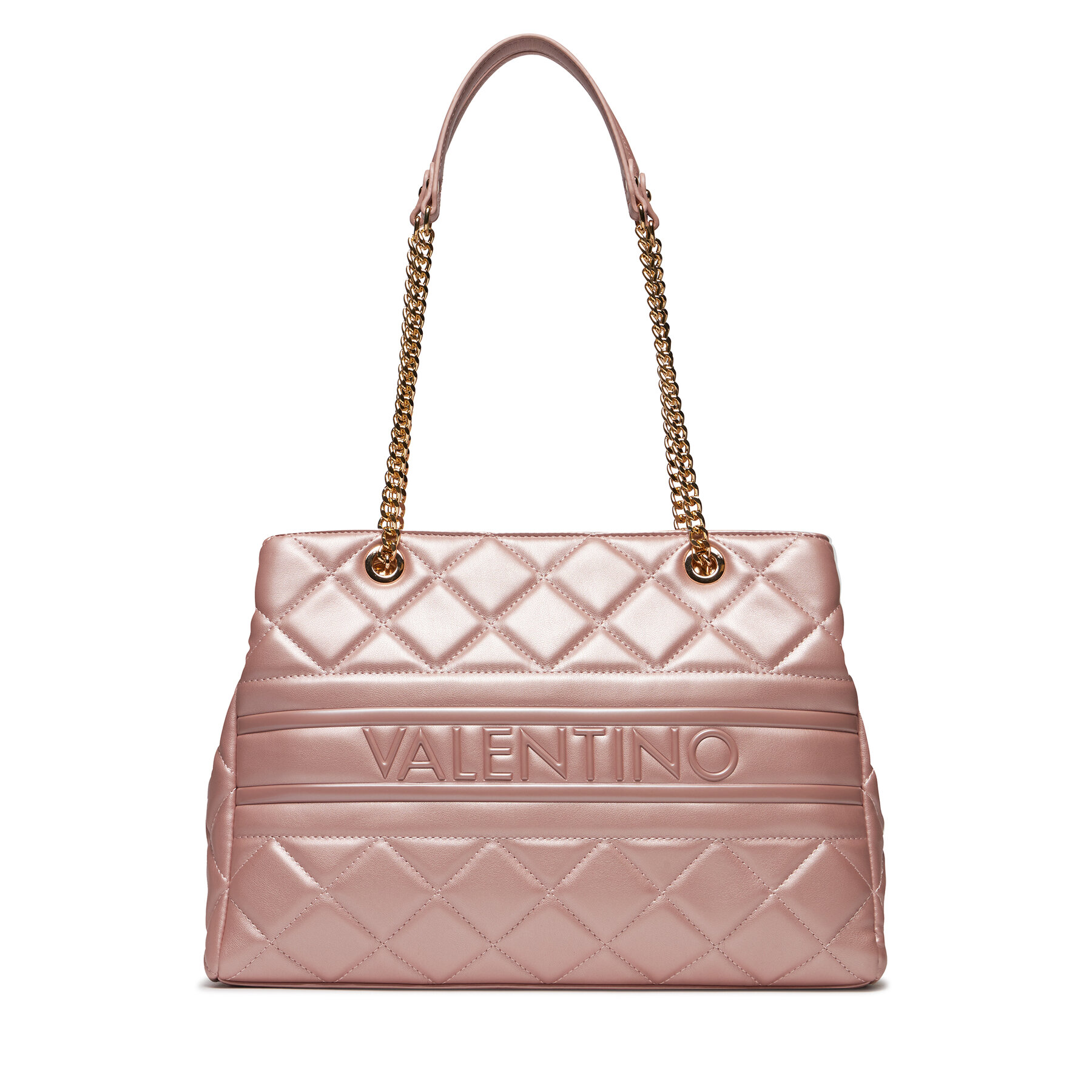 Handtasche Valentino Ada VBS51O04 Rosa Metallizzato V89 von Valentino