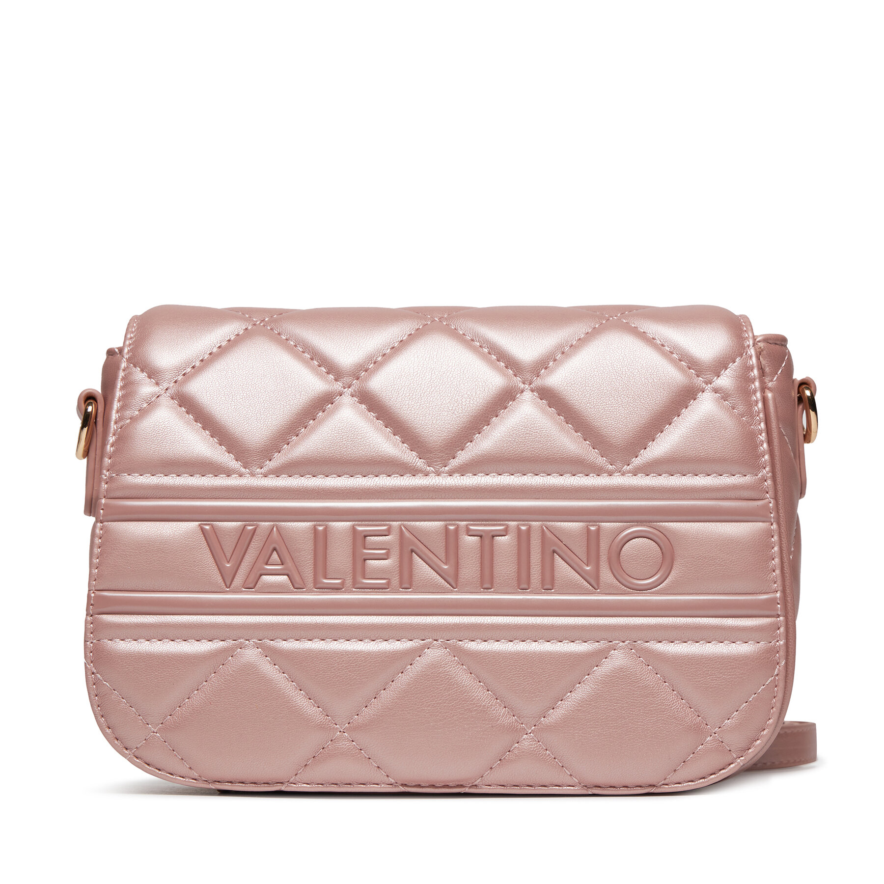 Handtasche Valentino Ada VBS51O09 Rosa Metallizzato V89 von Valentino