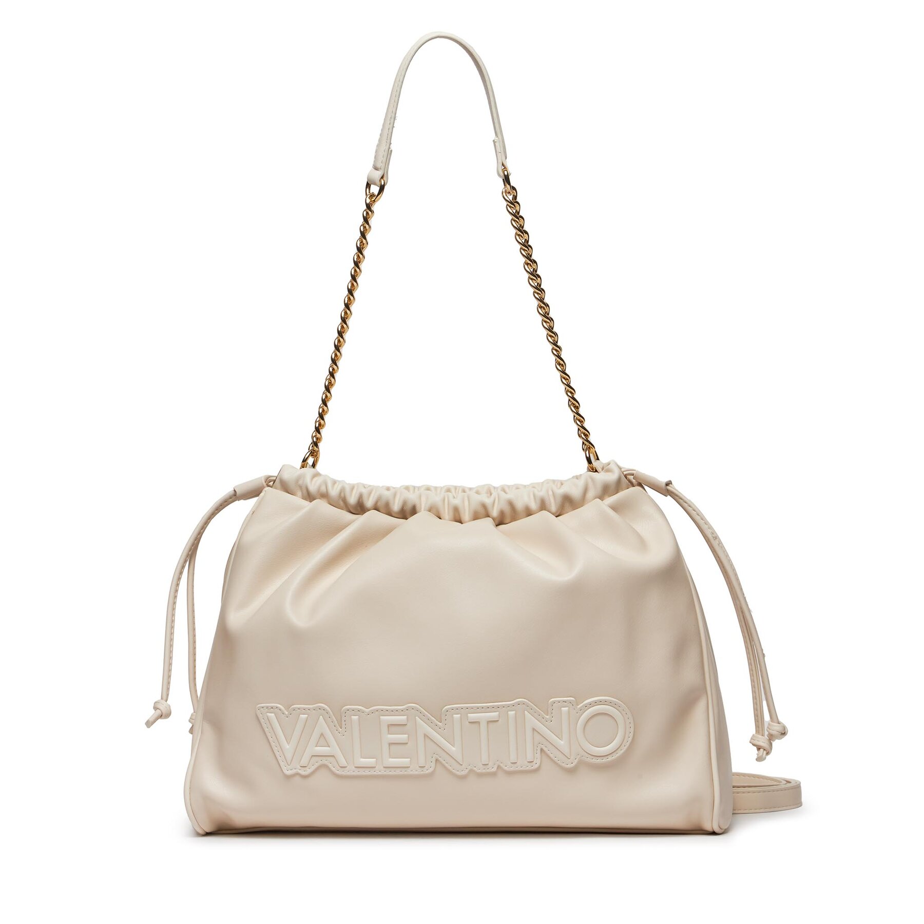 Handtasche Valentino Oxford Re VBS7LT02 Ecru 991 von Valentino