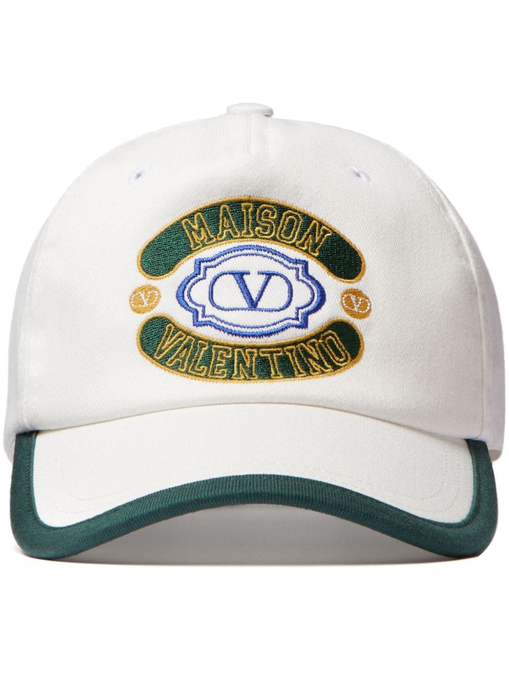 Valentino Garavani Maison Valentino baseball cap - White von Valentino Garavani