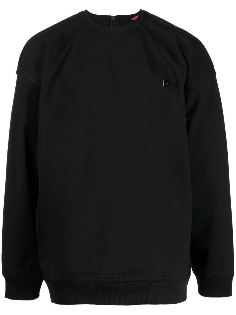 Valentino Garavani Rockstud long-sleeve sweatshirt - Black von Valentino Garavani