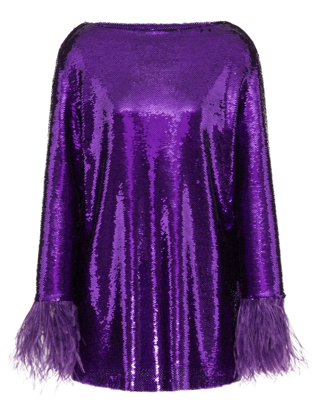 Valentino Garavani Tulle Illusione sequin minidress - Purple von Valentino Garavani