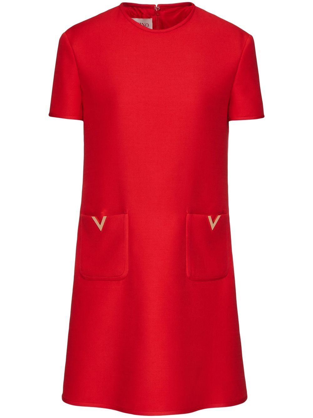 Valentino Garavani VGold shift dress - Red von Valentino Garavani