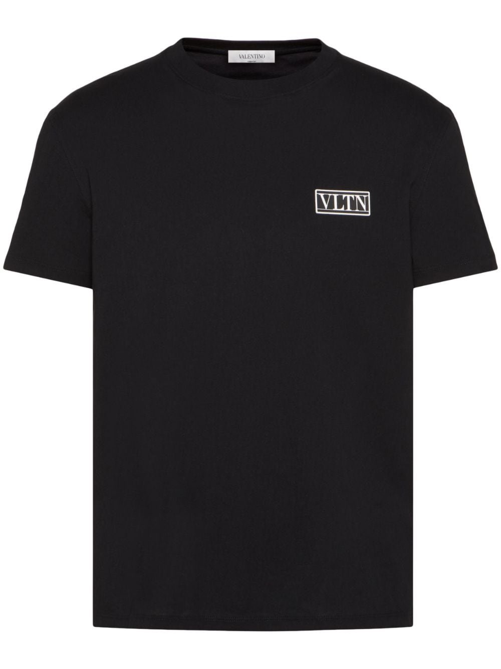 Valentino Garavani VLTN logo-patch T-shirt - Black von Valentino Garavani