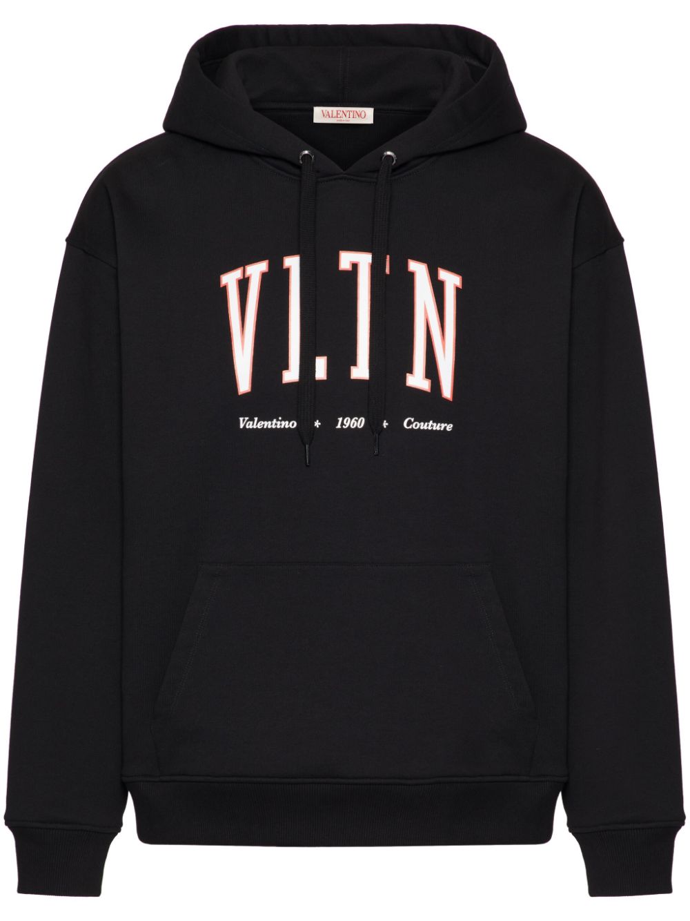Valentino VLTN logo-print hoodie - Black von Valentino