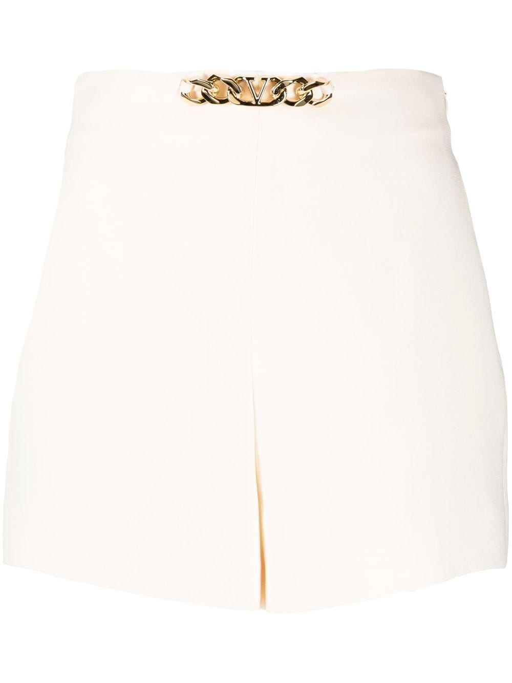 Valentino Garavani VLogo chain tailored shorts - Neutrals von Valentino Garavani