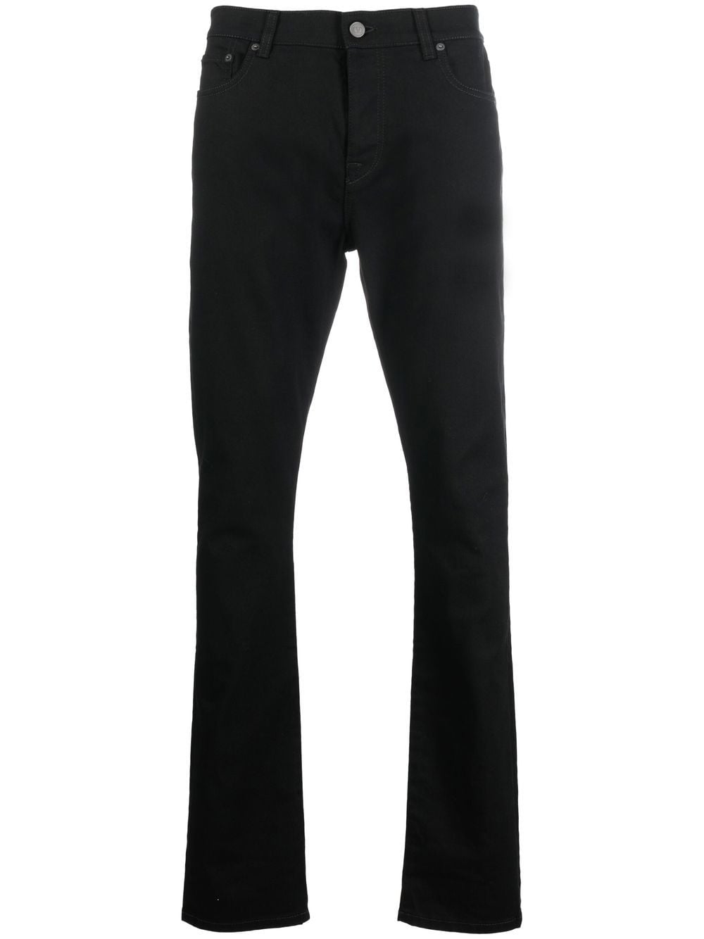 Valentino Garavani dark-wash slim-fit jeans - Black von Valentino Garavani