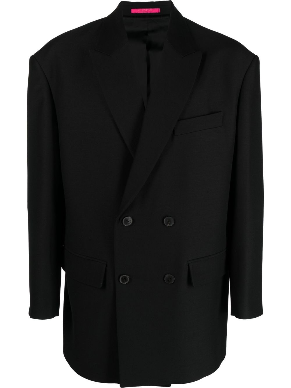 Valentino Garavani double-breasted blazer - Black von Valentino Garavani