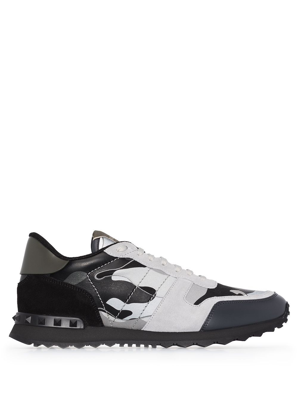 Valentino Garavani Rockrunner low-top sneakers - Grey von Valentino Garavani