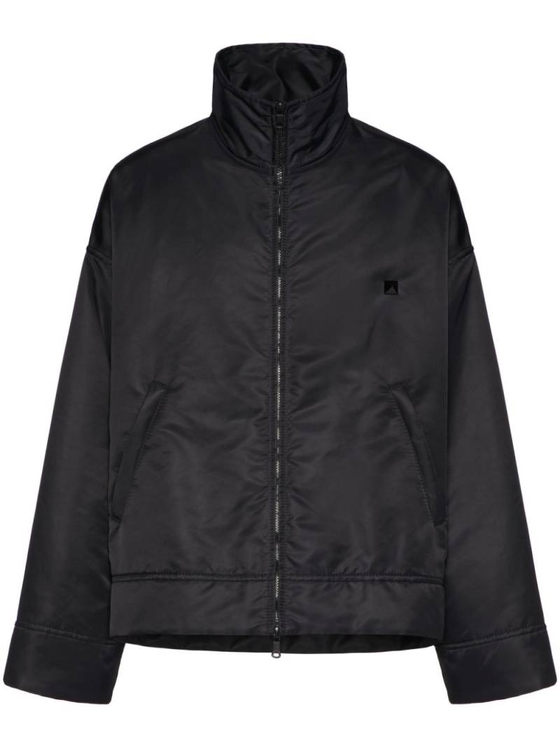 Valentino Garavani stud detail lightweight jacket - Black von Valentino Garavani