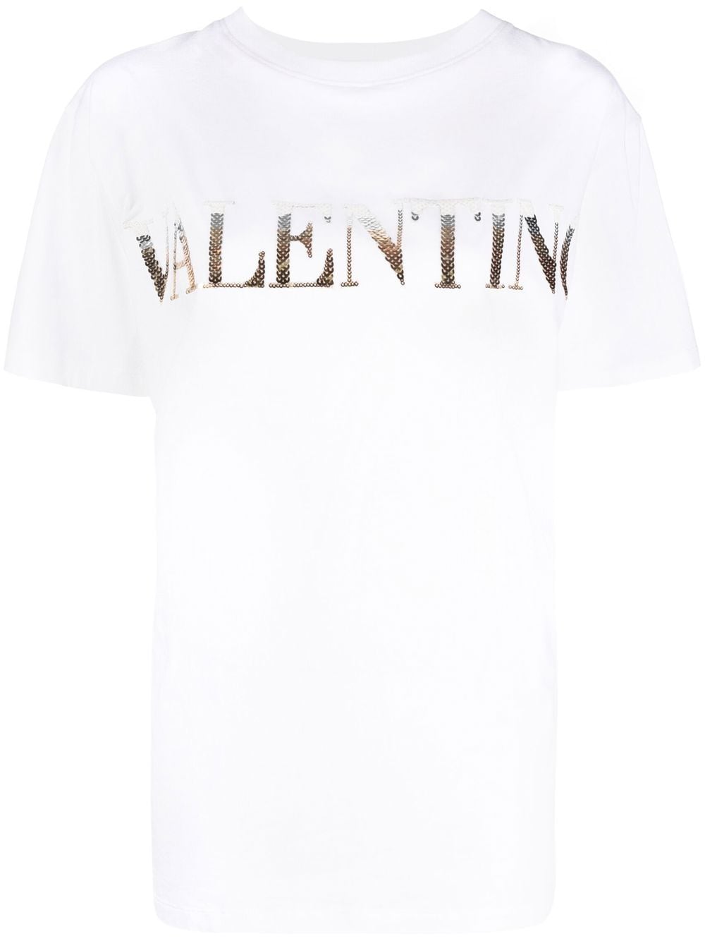 Valentino Garavani logo-print cotton T-shirt - White von Valentino Garavani