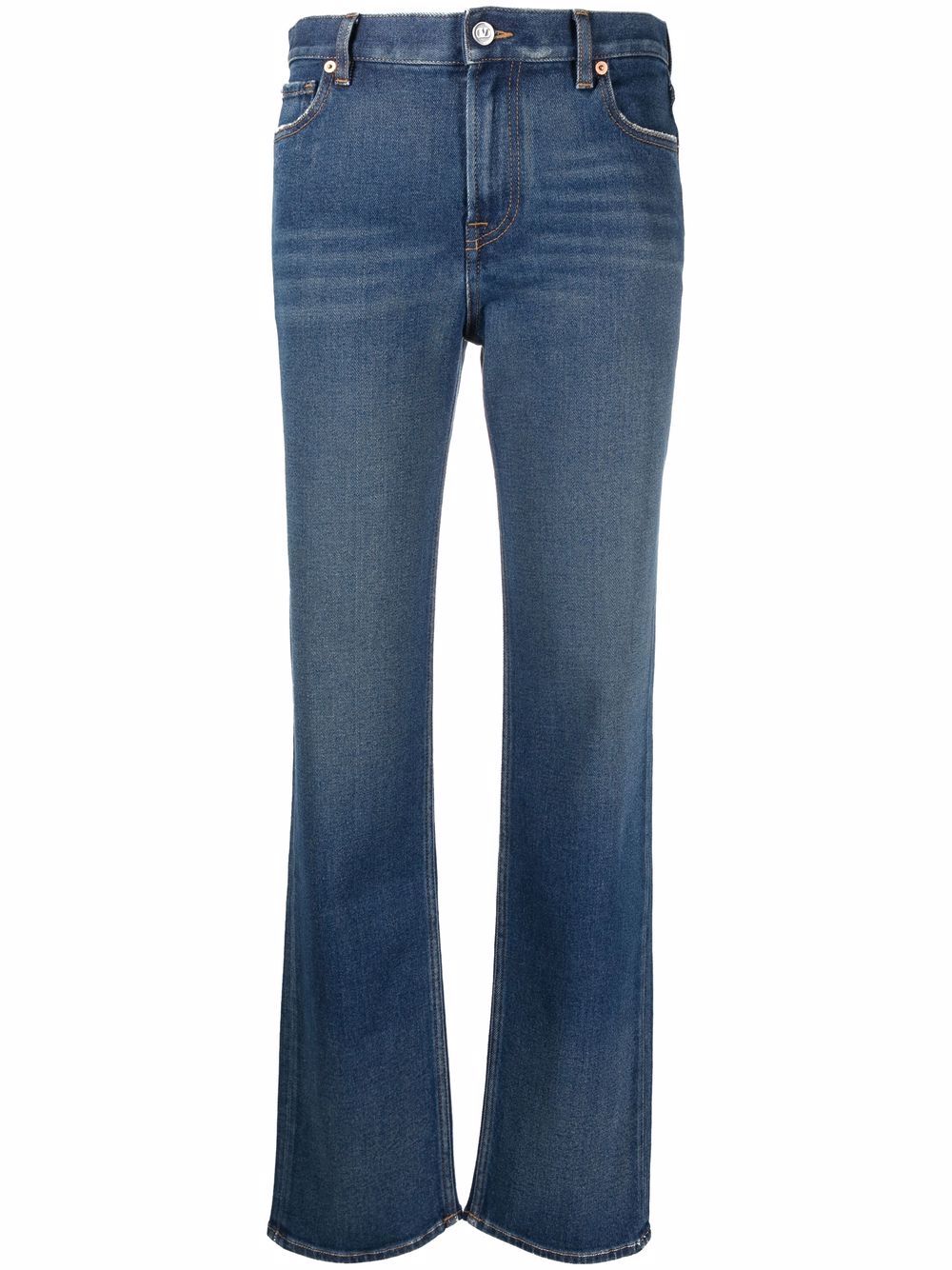 Valentino Garavani mid-rise straight-leg jeans - Blue von Valentino Garavani