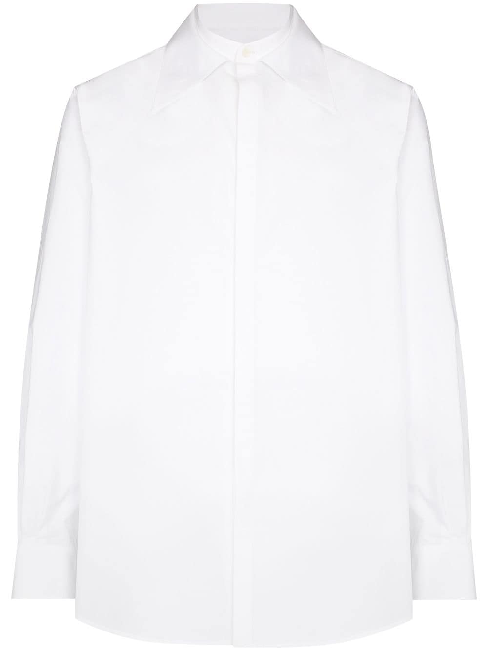 Valentino Garavani oversize collar shirt - White von Valentino Garavani