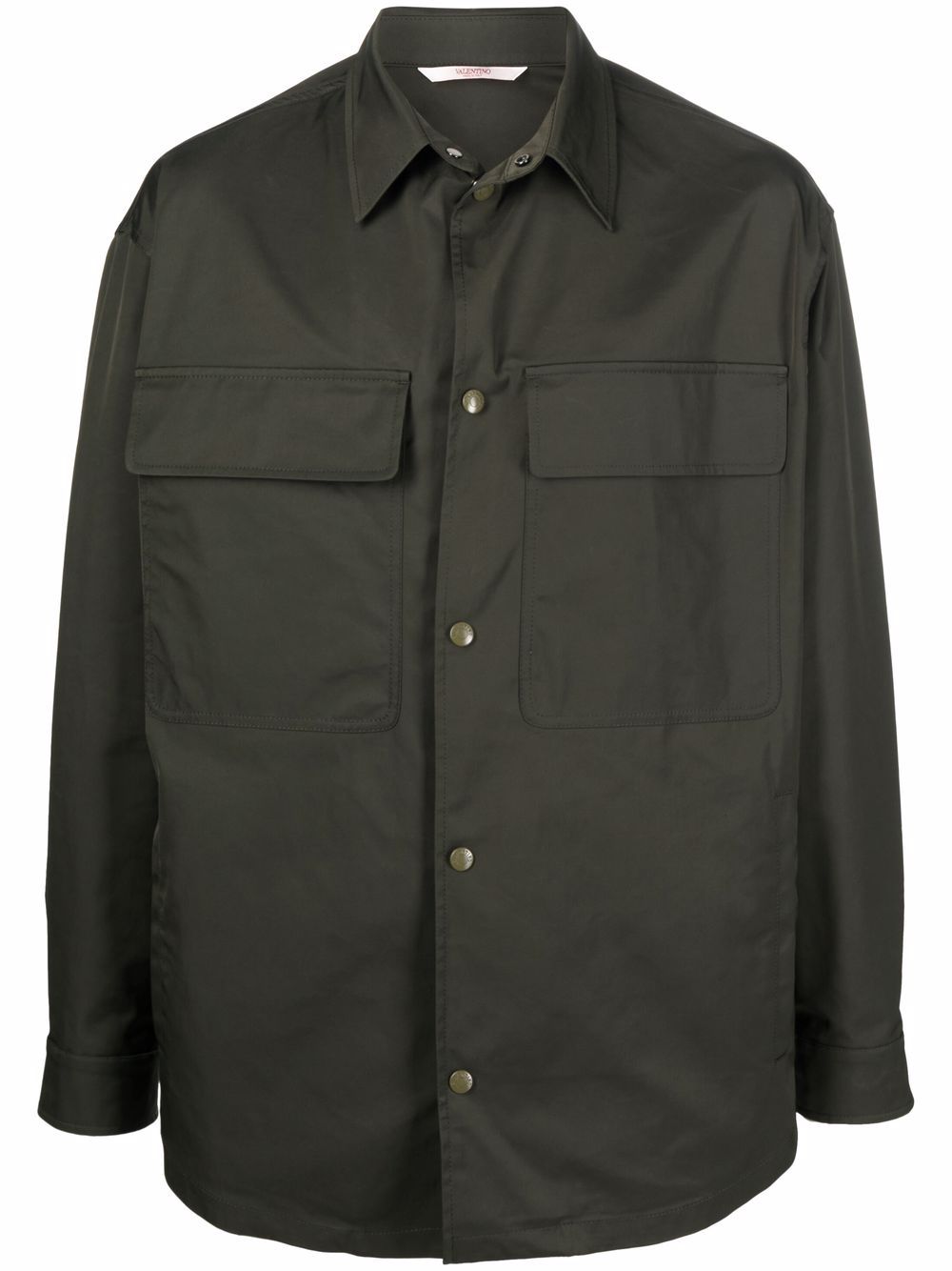 Valentino Garavani shirt-style jacket - Green von Valentino Garavani