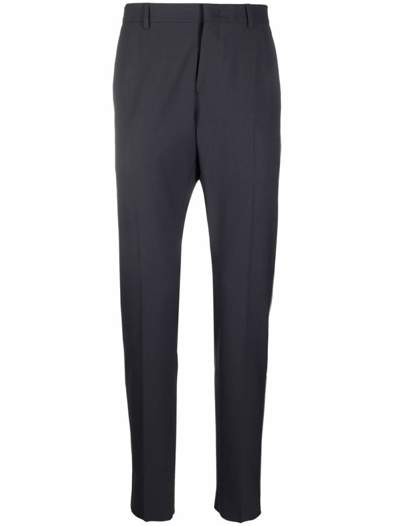 Valentino Garavani stripe-detail tailored trousers - Grey von Valentino Garavani