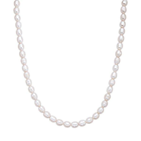 Perlen-kette Damen Weiss 40cm von Valero Pearls