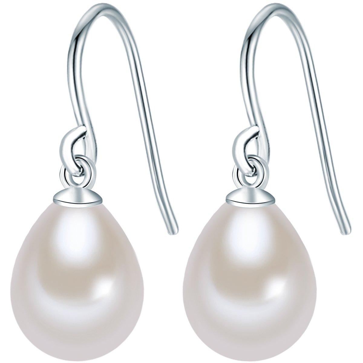 Perlen-ohrhänger Damen Silber 65mm von Valero Pearls