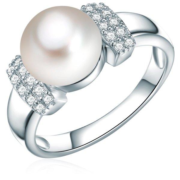 Perlen-ring Damen Silber 56 von Valero Pearls