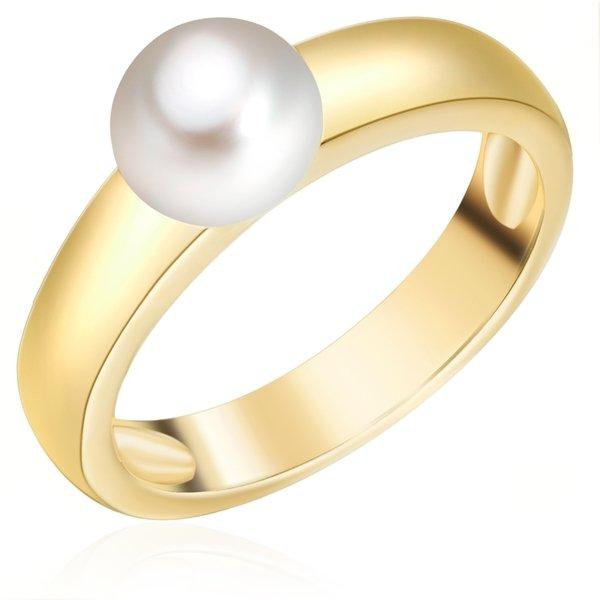 Perlen-ring Damen Gold 52 von Valero Pearls