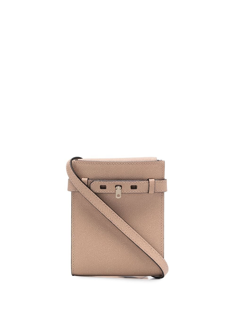 Valextra grained-leather shoulder bag - Neutrals von Valextra