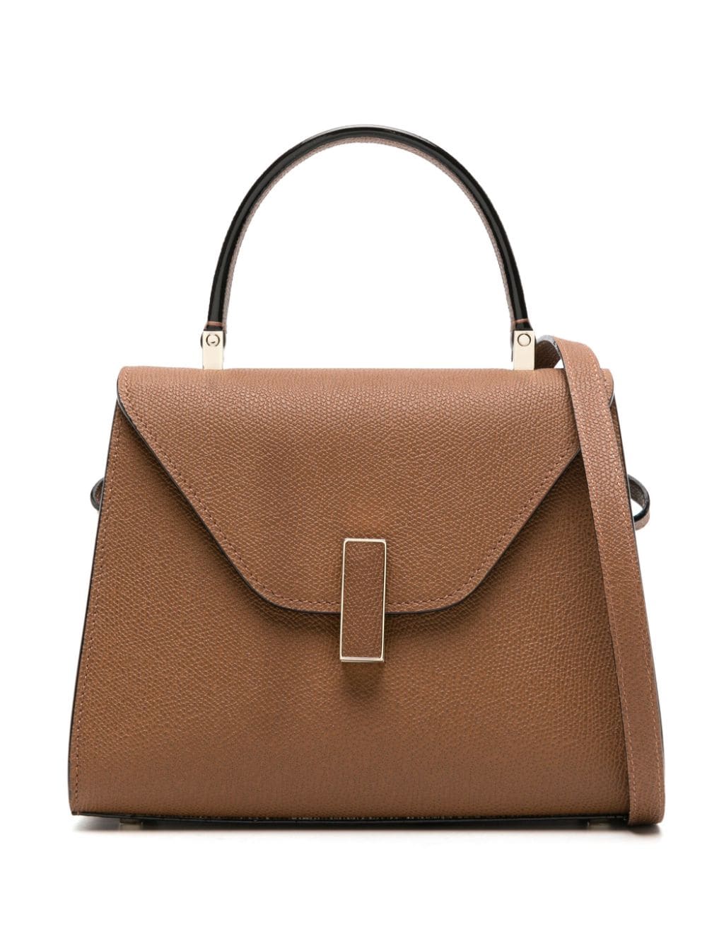 Valextra mini Iside leather tote bag - Brown von Valextra