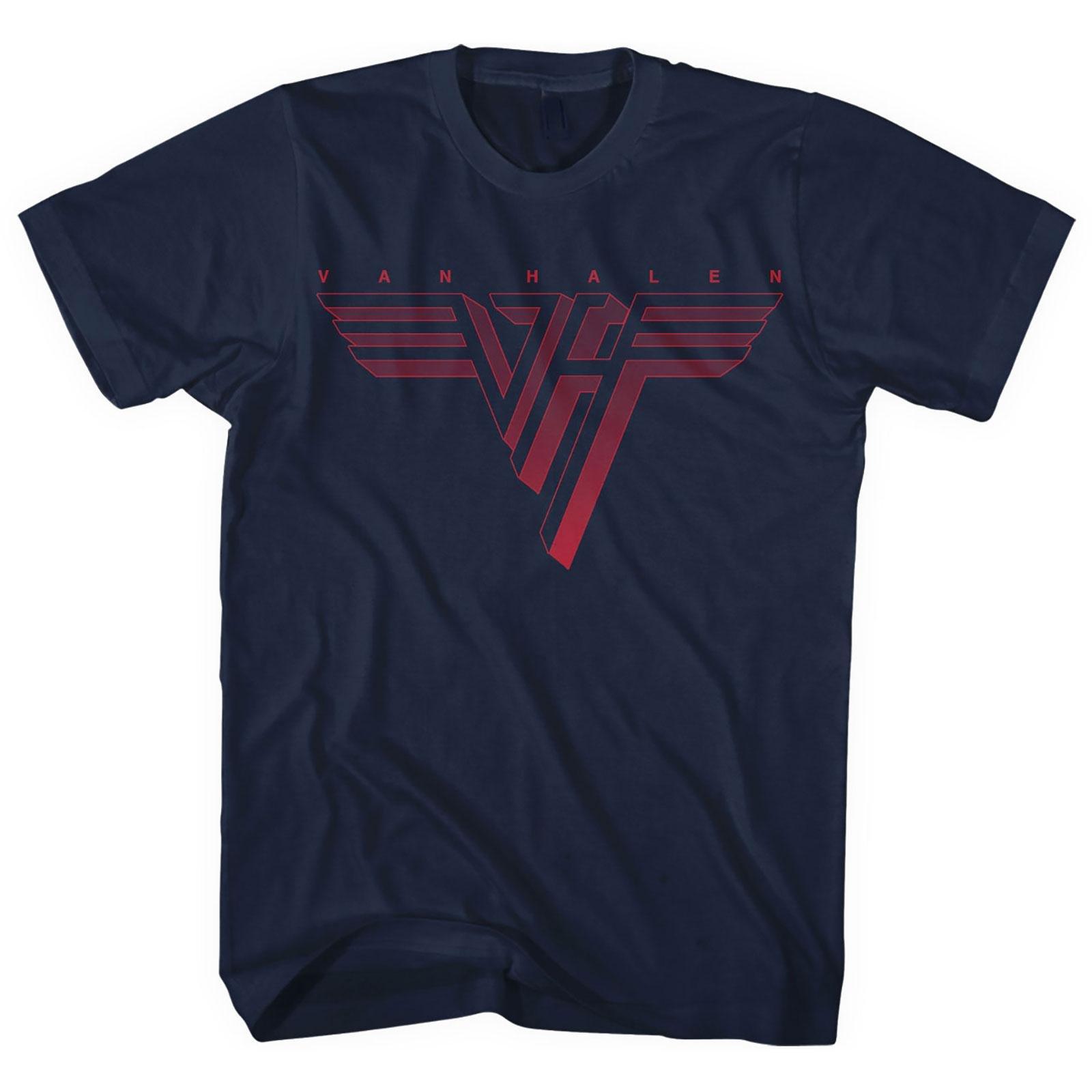 Tshirt Damen Marine XL von Van Halen