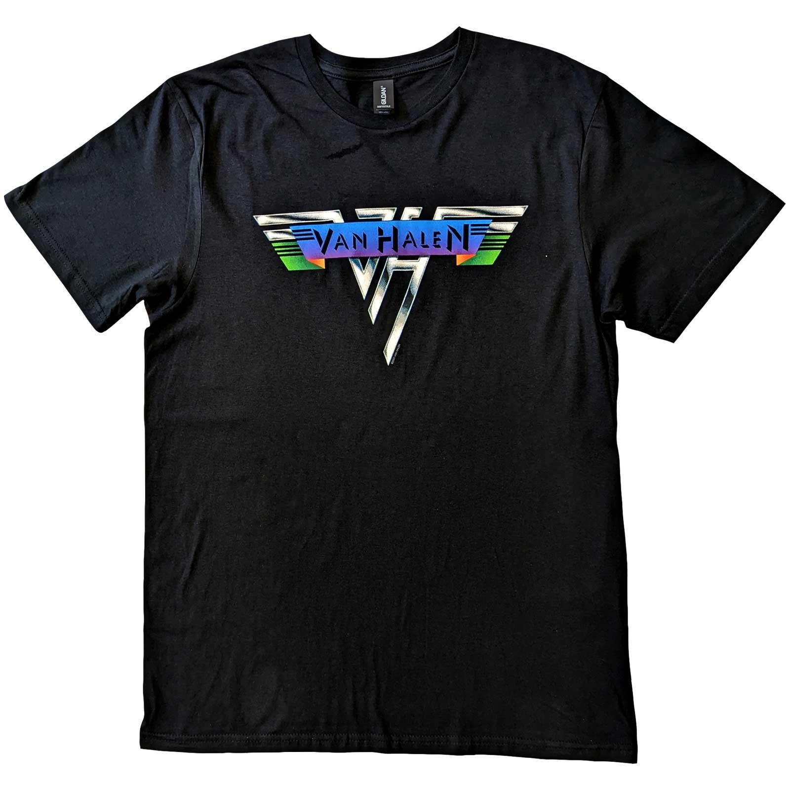 Tshirt Damen Schwarz S von Van Halen