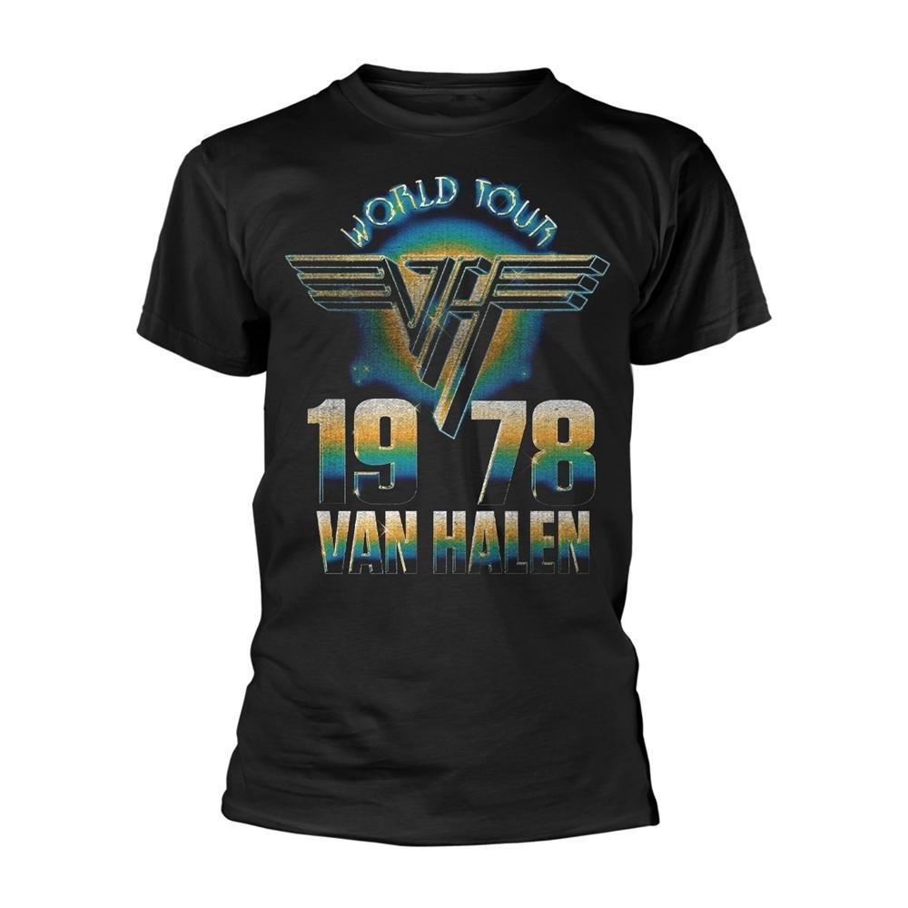 World Tour '78 Tshirt Damen Schwarz 4XL von Van Halen