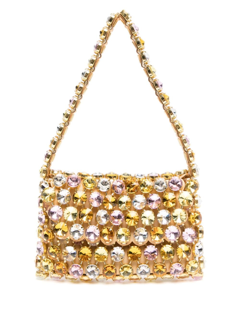 Vanina Clochette crystal-embellished mini bag - Multicolour von Vanina