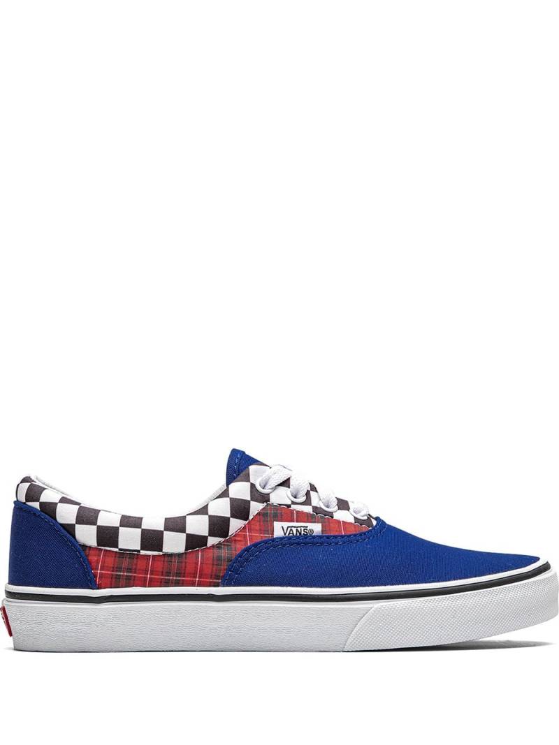 Vans Kids Era "Plaid Checkerboard" sneakers - Blue von Vans Kids