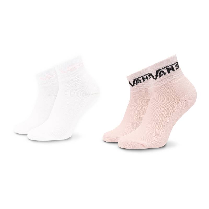 2er-Set hohe Kindersocken Vans Drop V Classic VN0A7PTC Rosa 2er-Set hohe Kindersocken Vans Drop V Classic VN0A7PTC Rosa von Vans