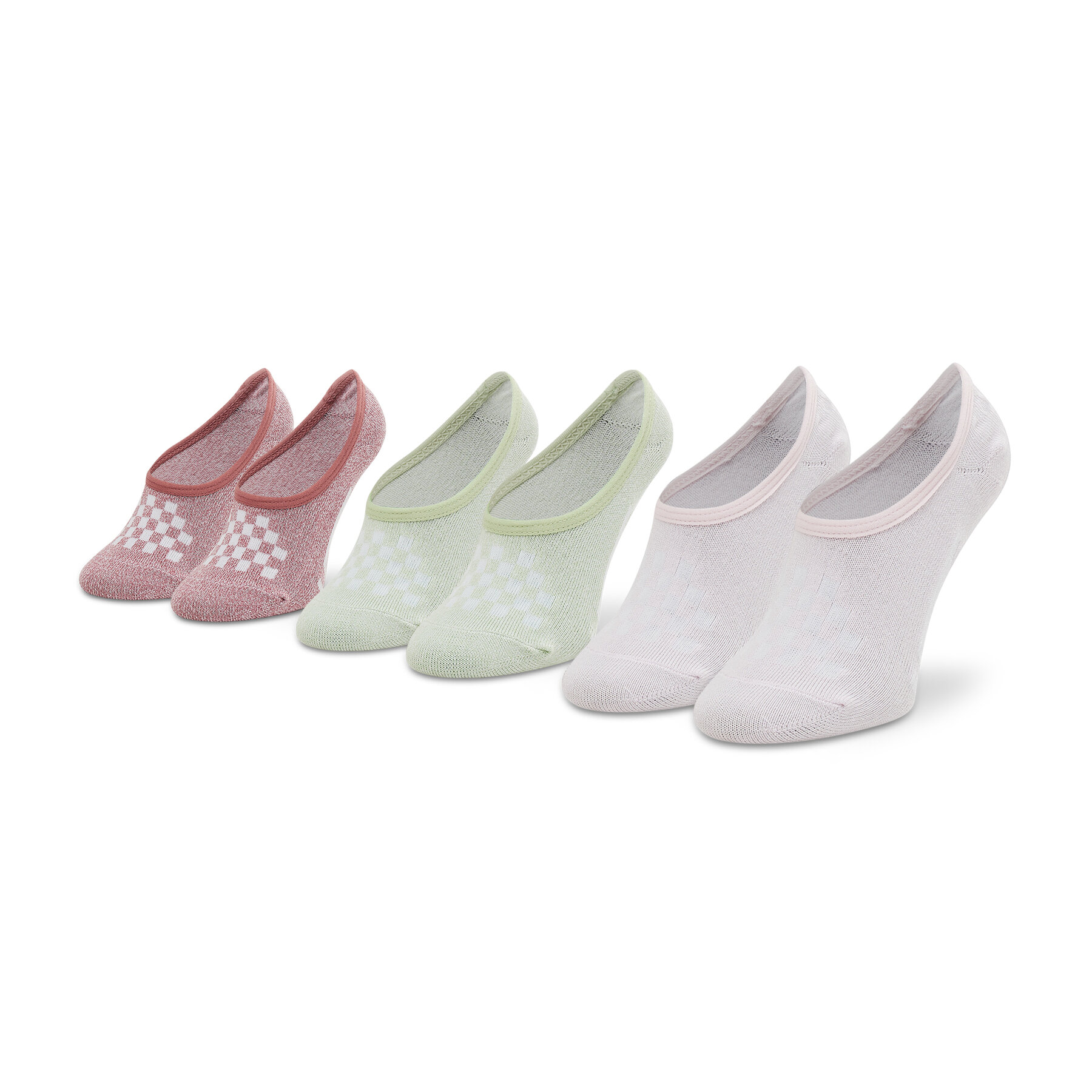 3er-Set Damen Sneakersocken Vans 3Pk C Marl Ca VN0A49Z8V1C1 Cradle Pink von Vans