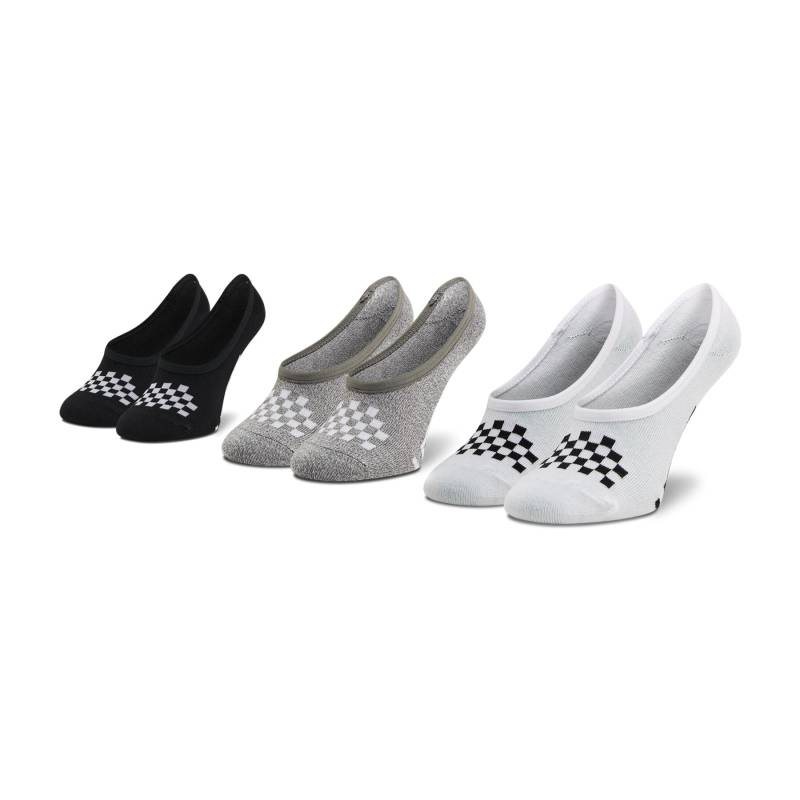 3er-Set Damen Sneakersocken Vans Wm 1-6 3Pk Asst VN0A48HI4481 Bunt von Vans