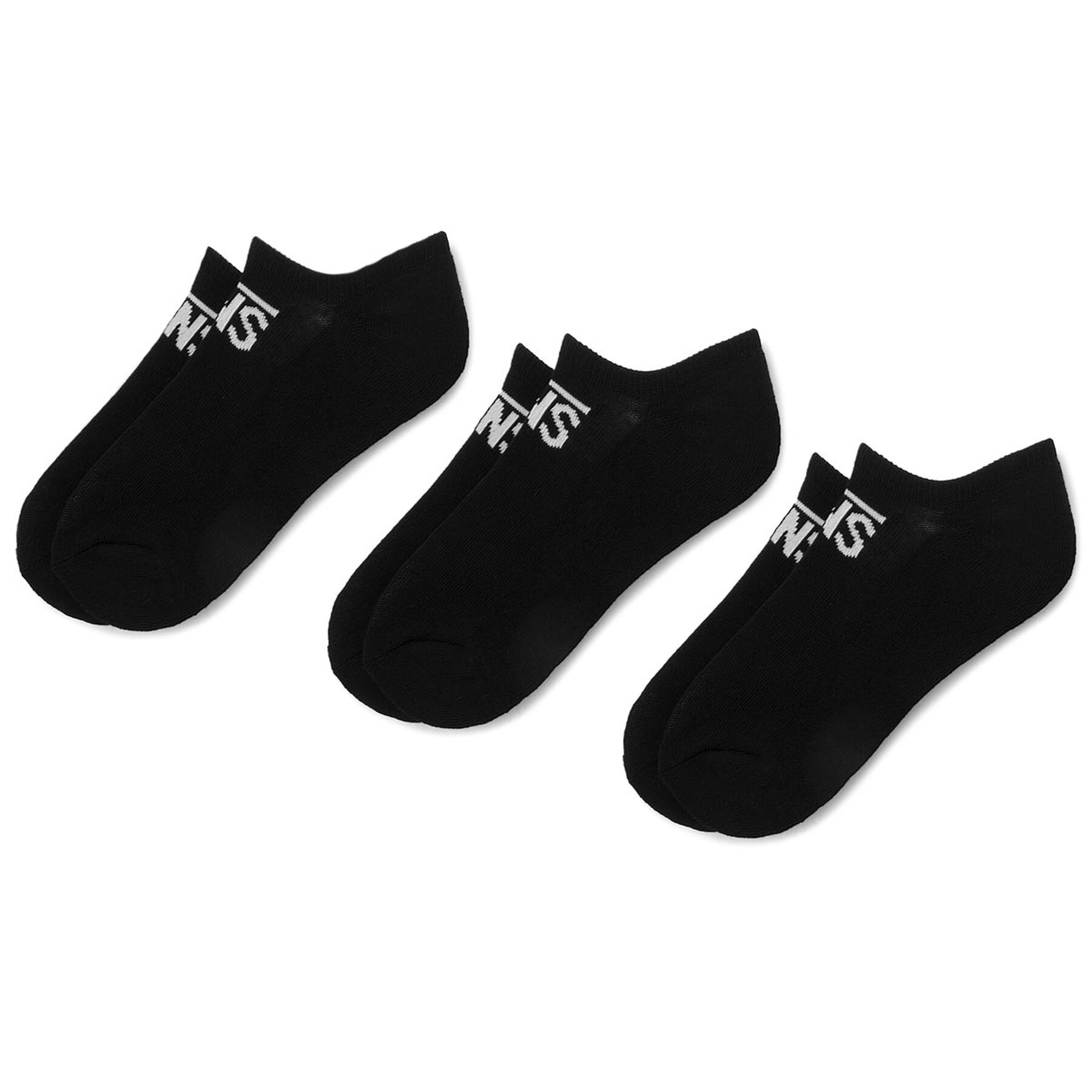 3er-Set hohe Damensocken Vans Classic Kick VN000XNRBLK Black von Vans