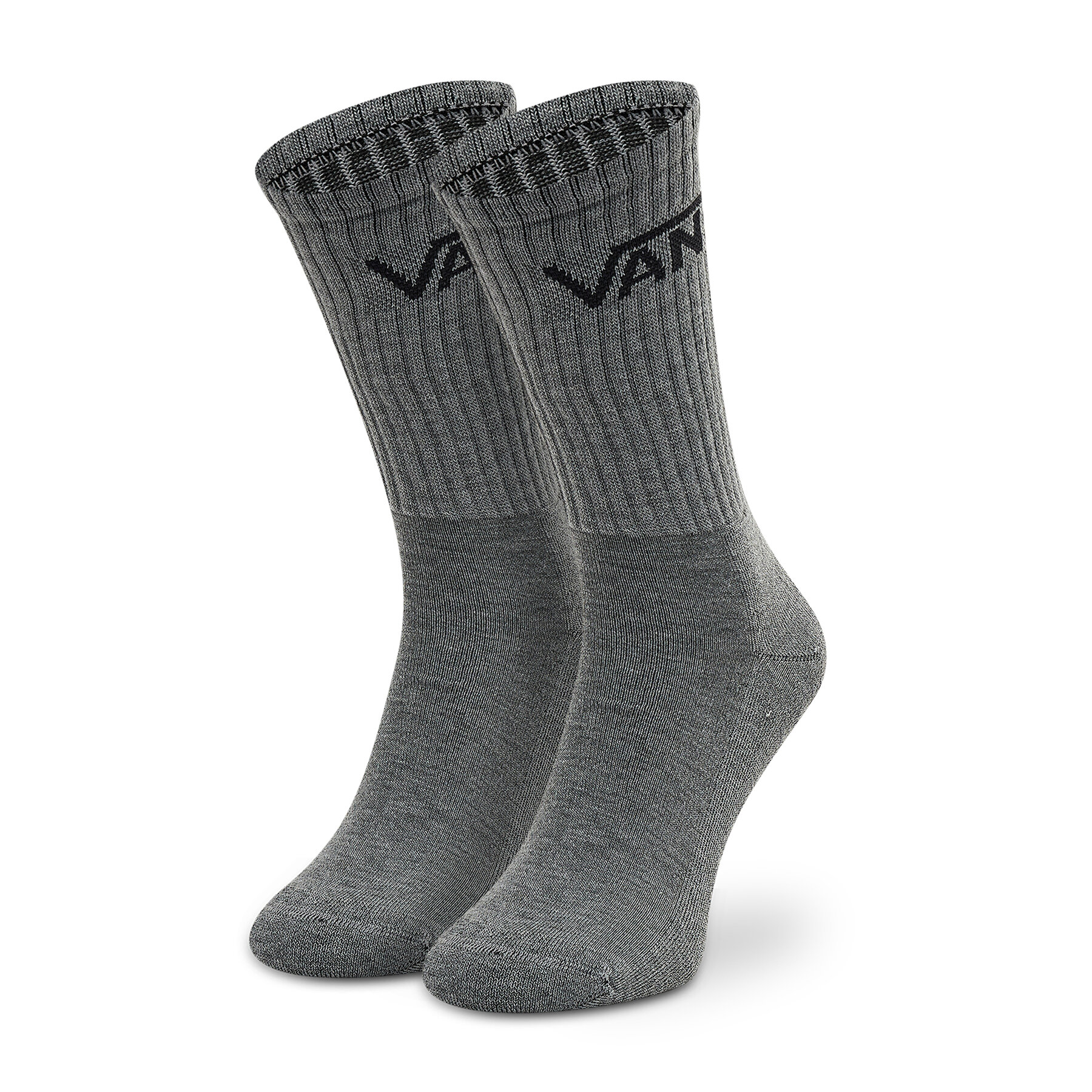 3er-Set hohe Unisex-Socken Vans Mn Classic Crew VN000XRZHTG1 Heather Grey von Vans