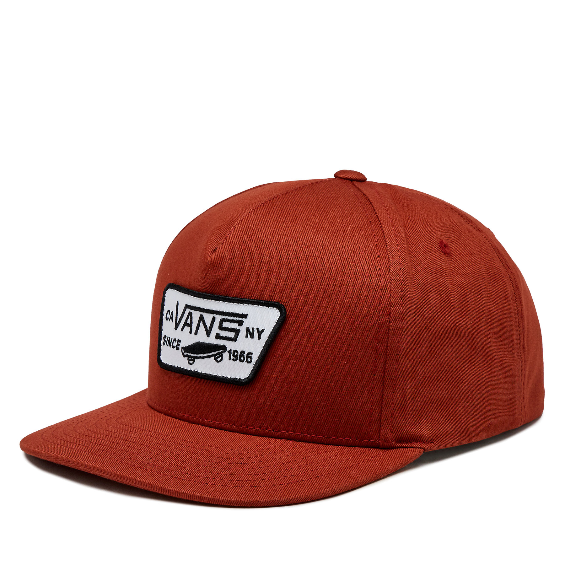 Cap Vans Mn Full Patch Snapback VN000QPUADU1 Burnt Henna von Vans