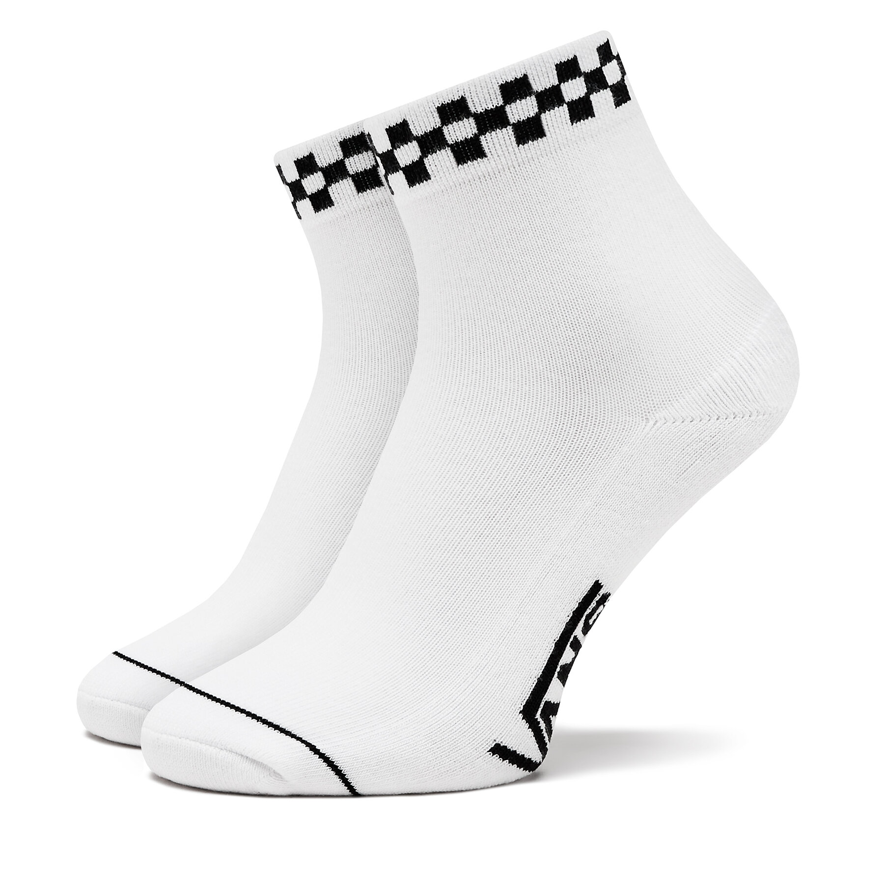 Hohe Damensocken Vans 1p Peekcre VN0A3Z92YB21 White/Black von Vans