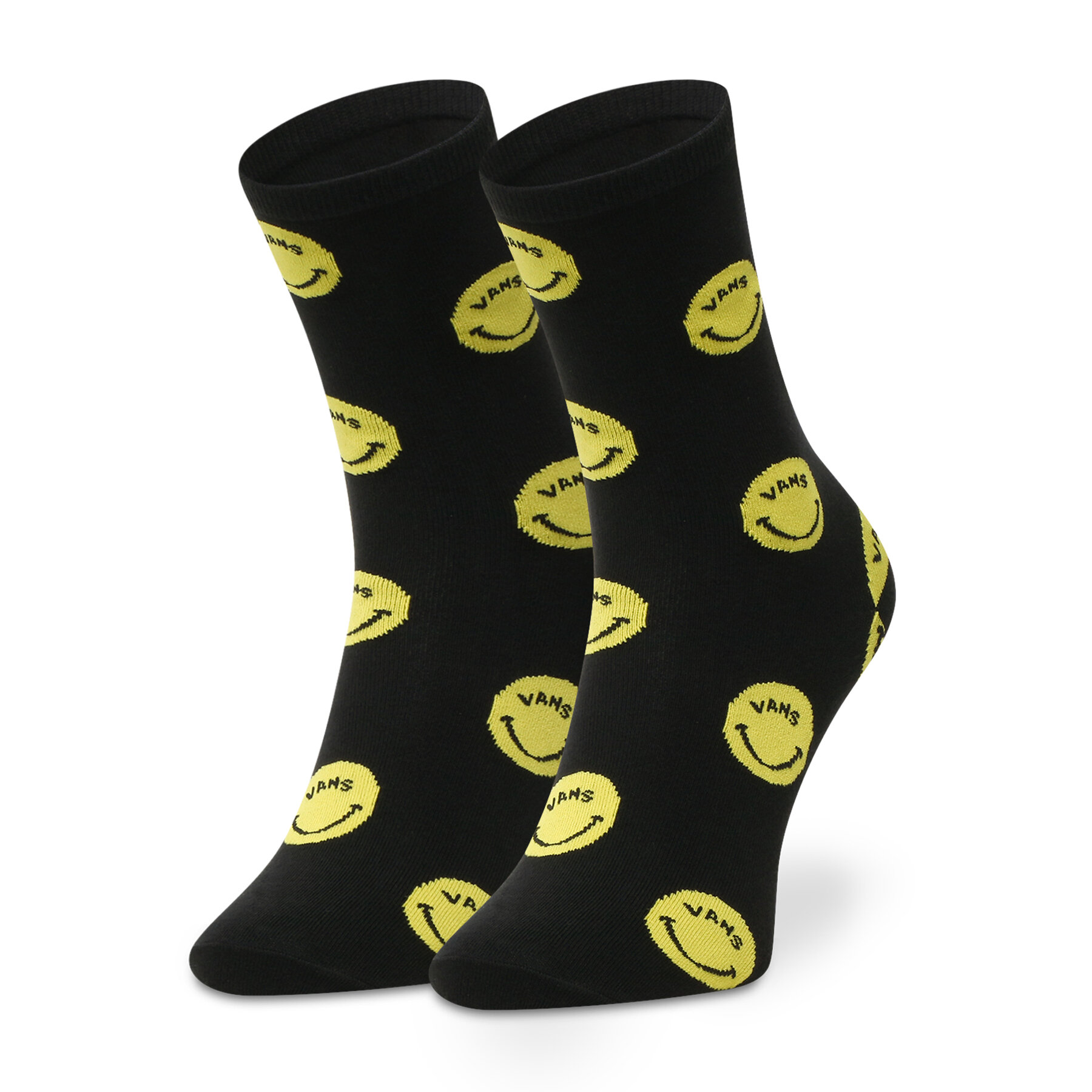 Hohe Damensocken Vans Ticker VN0A49ZDFU41 Black/Yellow von Vans