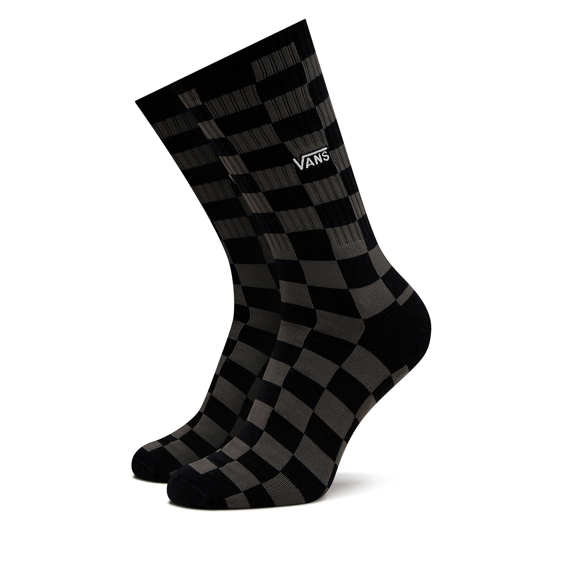 Hohe Herrensocken Vans Checkeboard Crew VN0A3H3OBA5 Black/Charco von Vans