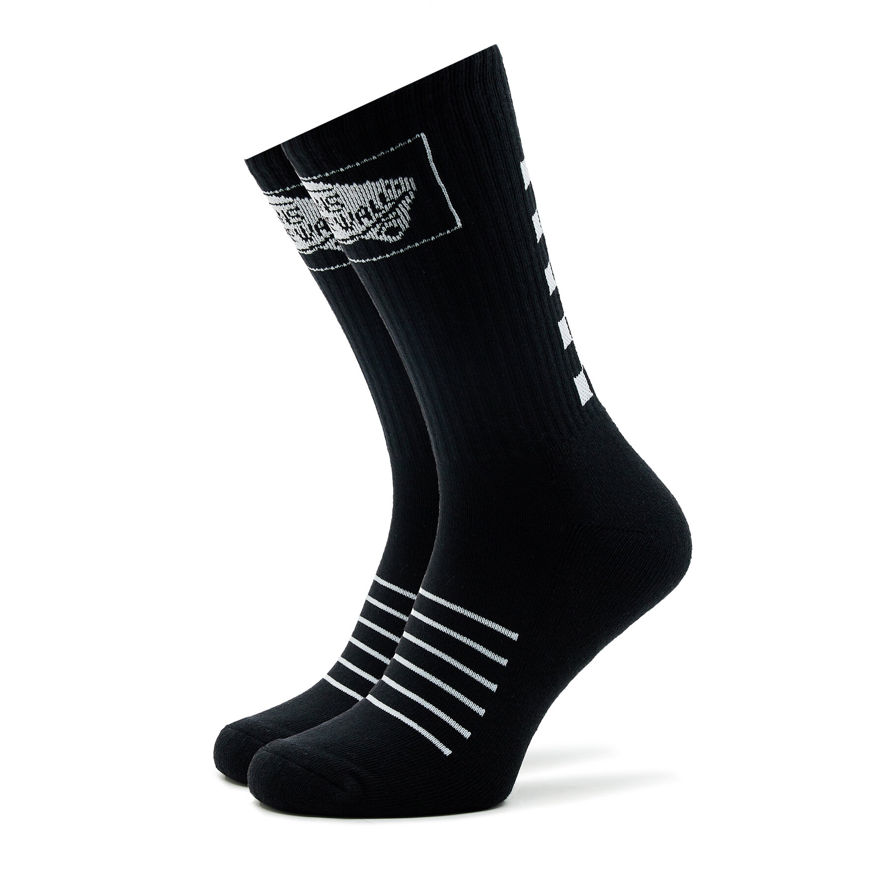 Hohe Herrensocken Vans Vans Dna Crew VN00067NBLK1 Micro Trails Black von Vans