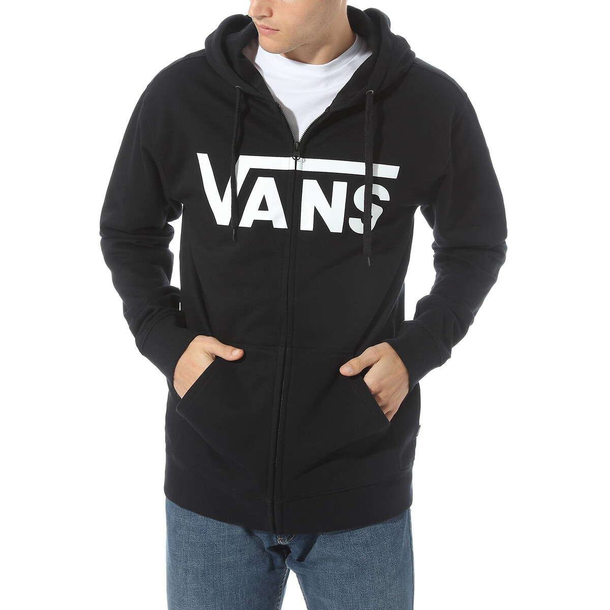 Sweatjacke mit Reissverschluss, feste Kapuze von Vans