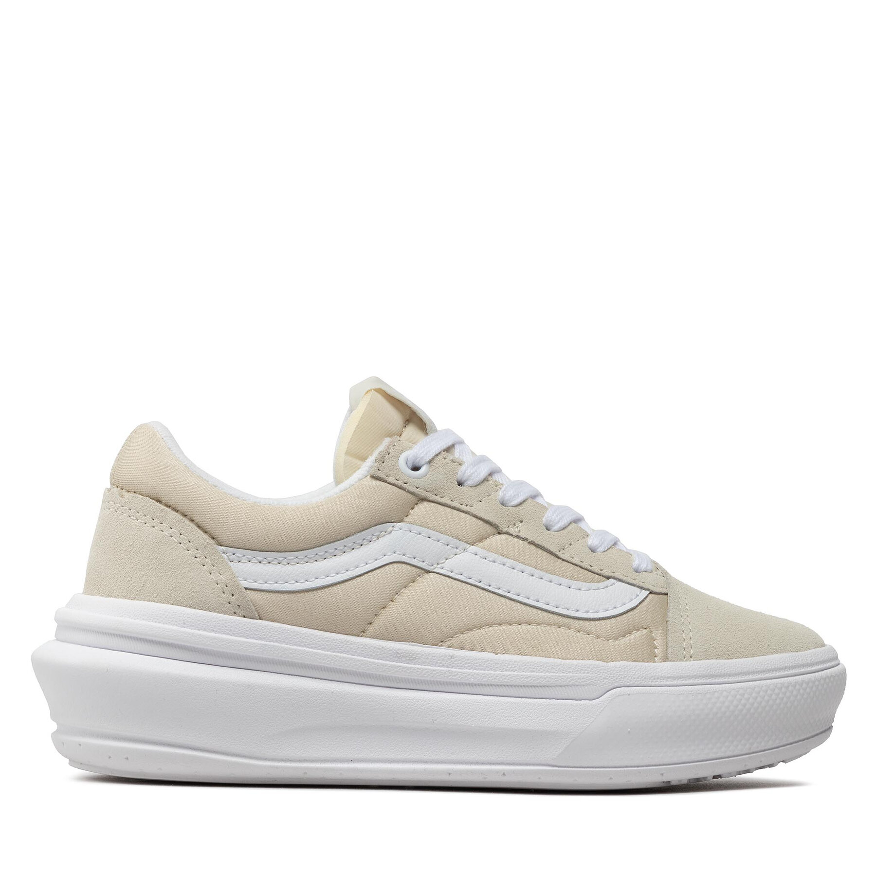 Sneakers aus Stoff Vans Old Skool Overt VN0A7Q5E1NF1 Sand/White von Vans