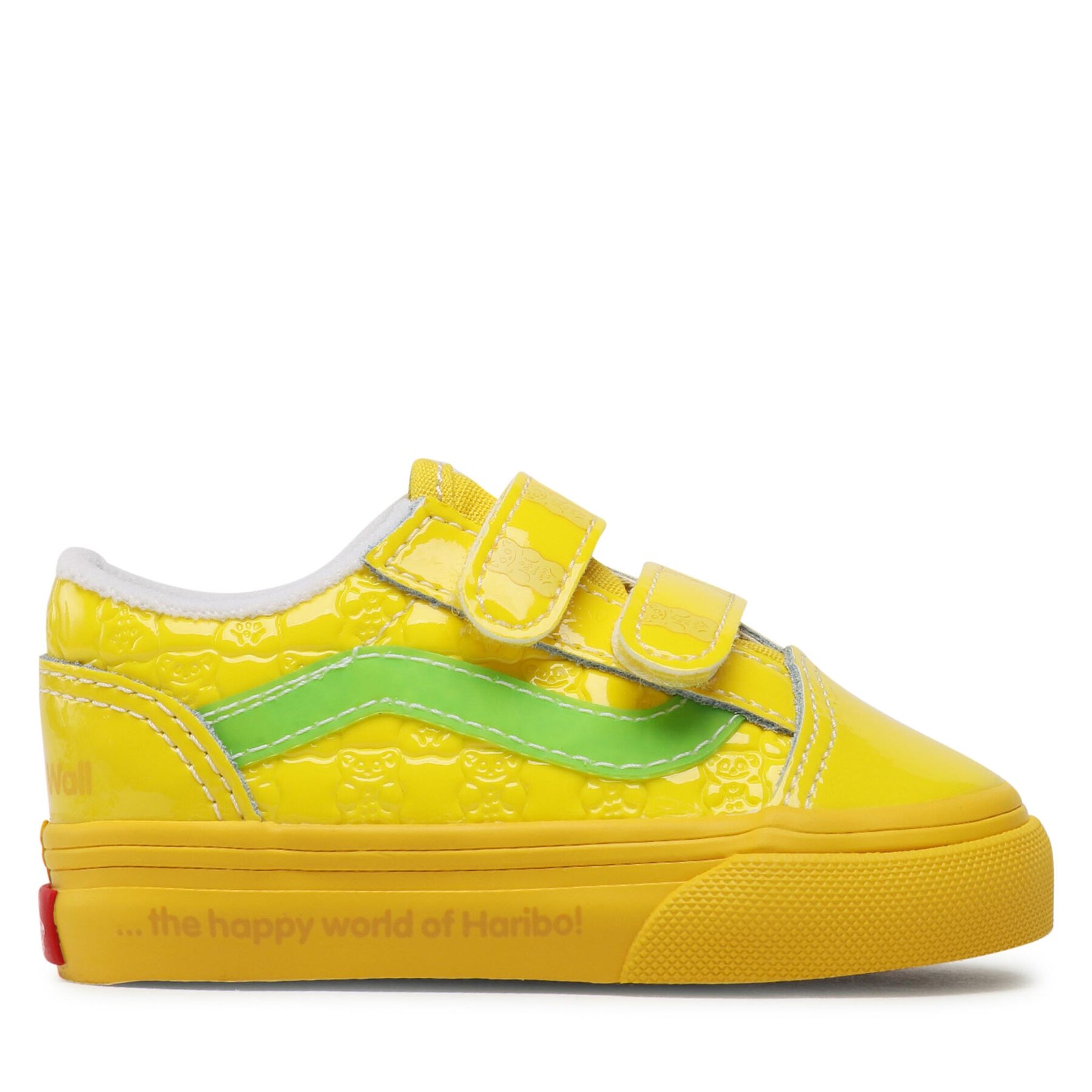 Sneakers aus Stoff Vans Old Skool V Harb VN0A4VJJBK21 Haribo Checkerboard Yello von Vans