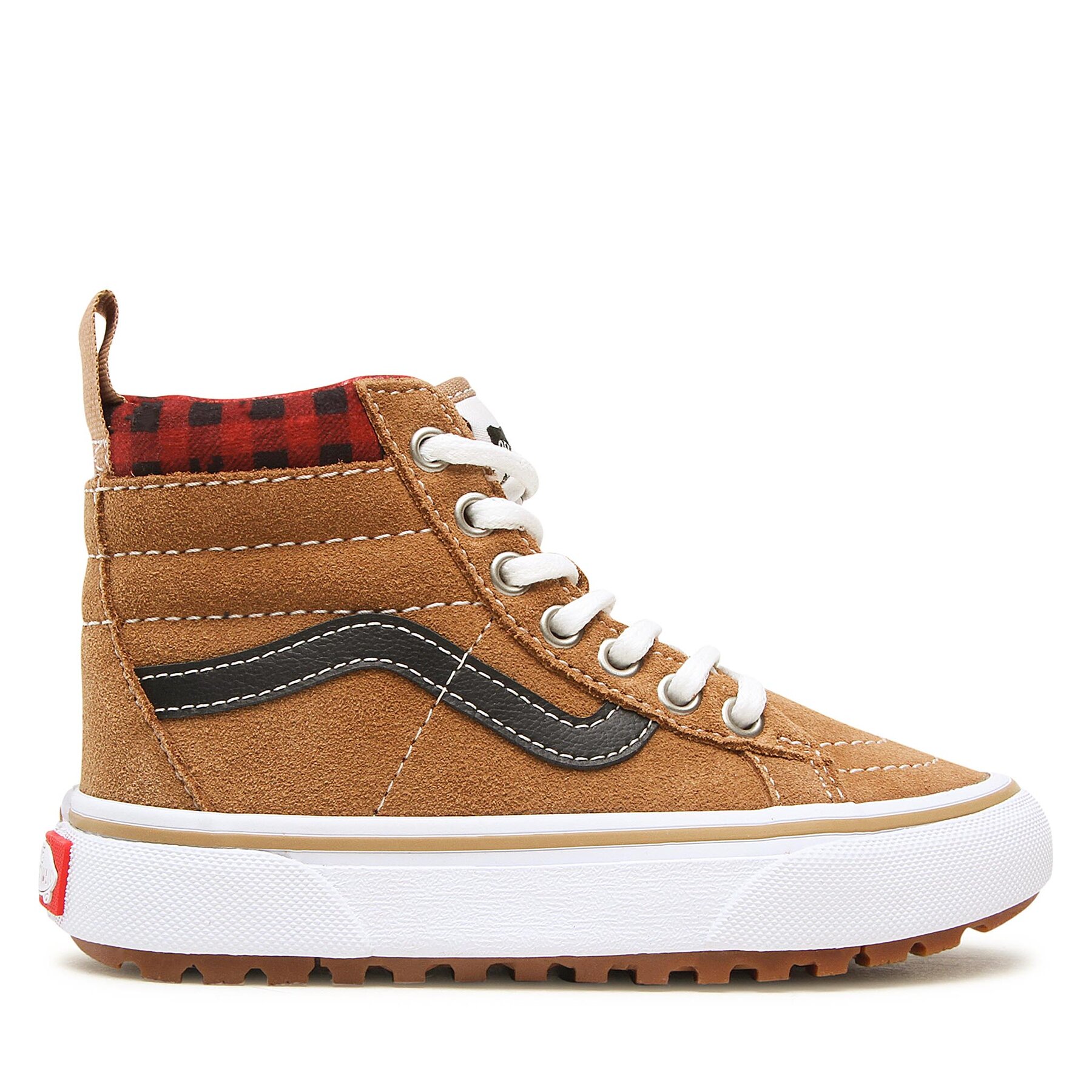 Sneakers Vans Sk8-Hi Mte-1 VN0A5HZ5Y491 Plaid Brown/Black von Vans