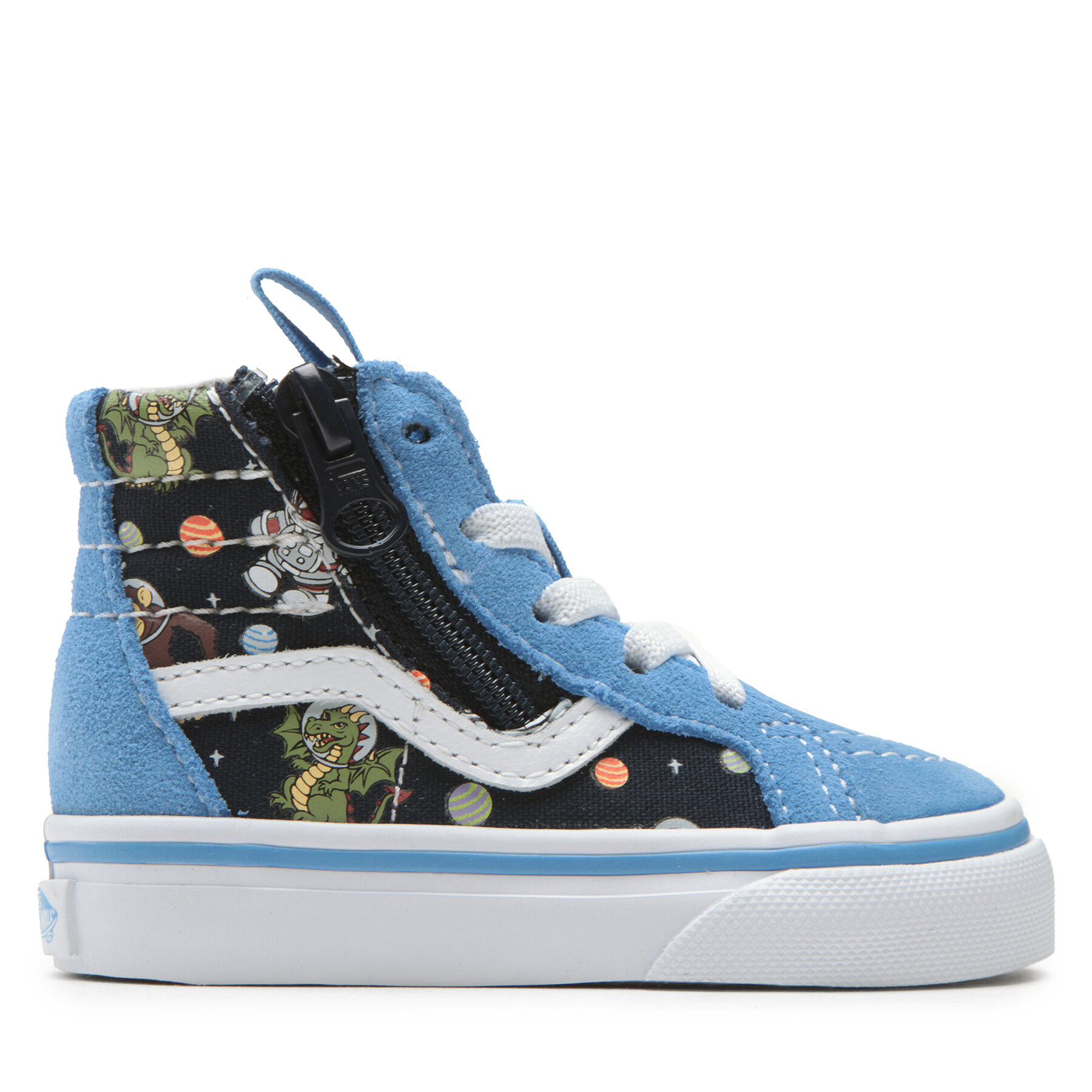 Sneakers Vans Sk8-Hi Reissue Si VN0007Q3Y611 Glow Cosmic Zoo Black/Blu von Vans