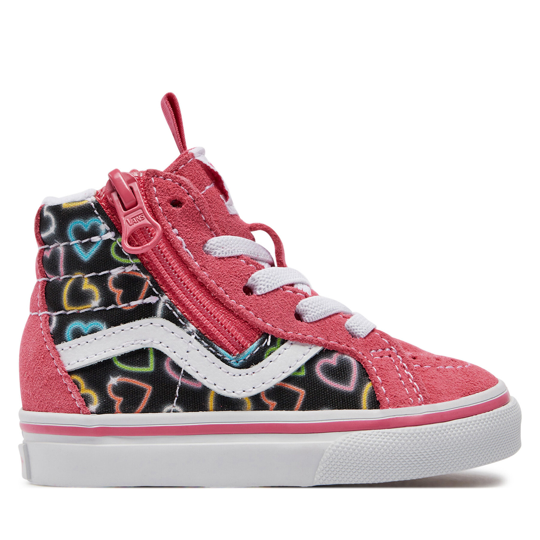 Sneakers Vans Sk8-Hi Reissue Side Zip VN0007Q3BIY1 Pink/Multi von Vans