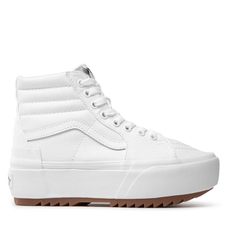 Sneakers Vans Sk8-Hi Stacked VN0A4BTWL5R1 (Canvas) True White von Vans