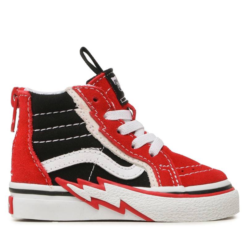 Sneakers Vans Sk8-Hi Zip Bolt VN000BVKREB1 Red/Black von Vans